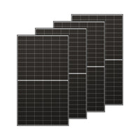 4*500W bifaciaal zonnepaneel - Voorzijde met glasoppervlak voor lichtabsorptie