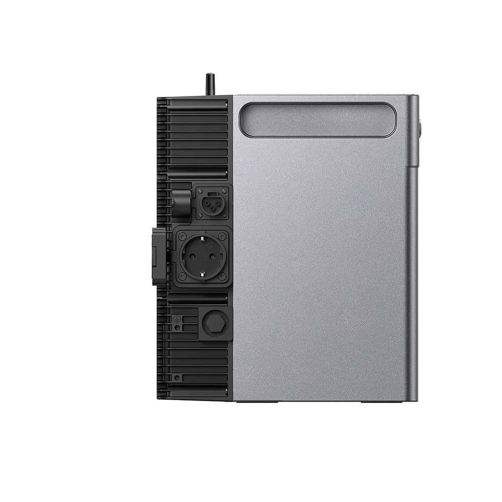 Zijaanzicht van de SolarFlow 2400 AC+