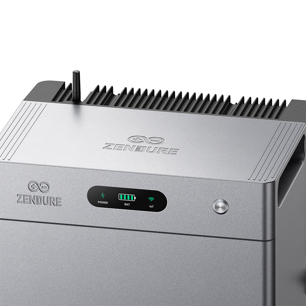 Bovenaanzicht van de SolarFlow 2400 AC