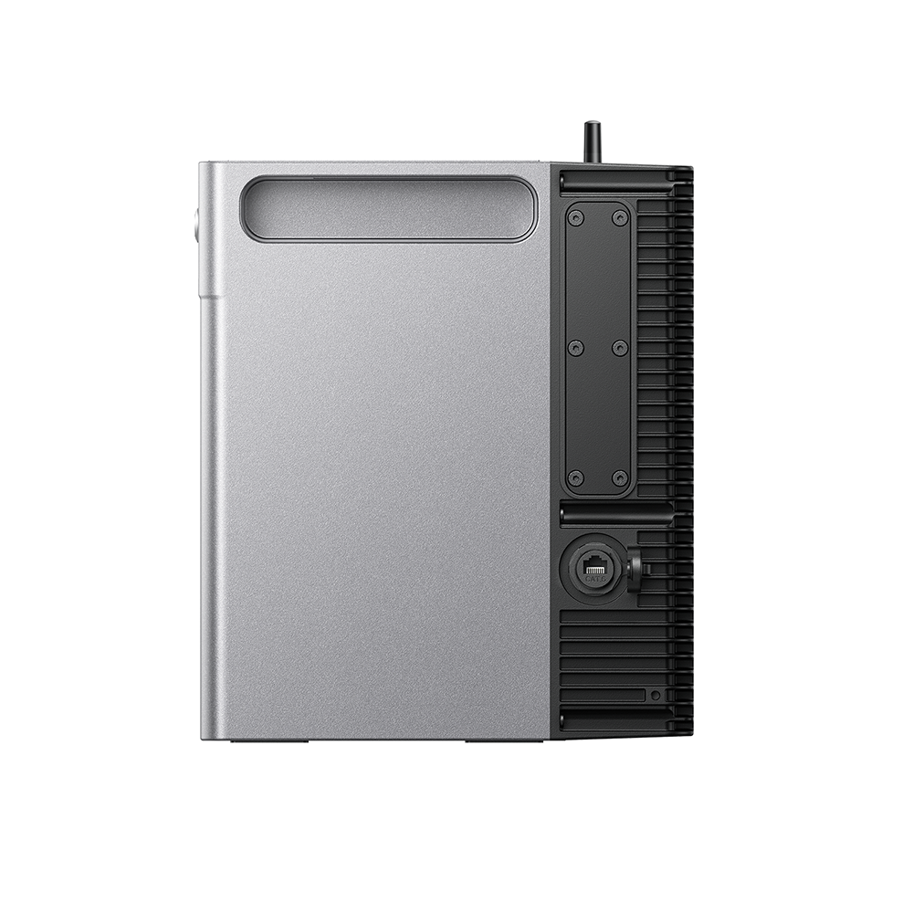 Zijaanzicht van de SolarFlow 2400 AC+