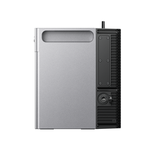 Zijaanzicht van de SolarFlow 2400 AC+