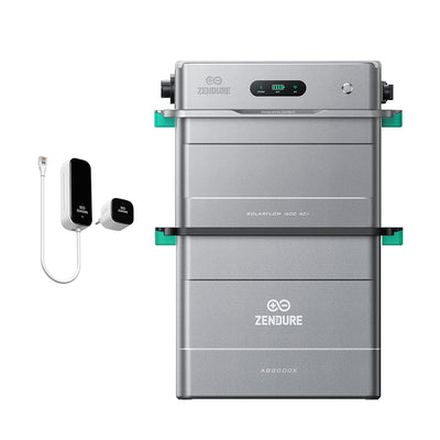 SolarFlow 1600 AC+ met een extra batterij en slimme P1