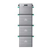 SolarFlow 1600 AC+ met drie extra accu's