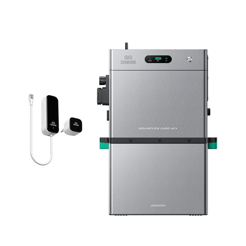 SolarFlow 2400 AC+ met een extra batterij en slimme P1