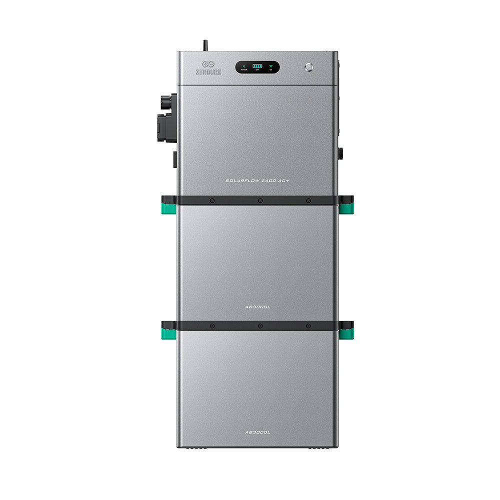 Zendure SolarFlow 2400 AC+ with two AB3000L batteries