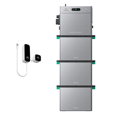 SolarFlow 2400 AC+ met drie extra accu's en P1 smart