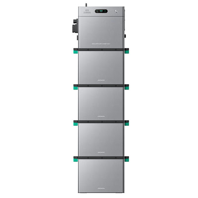 SolarFlow 2400 AC+ met vier extra accu's