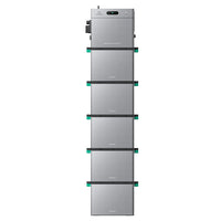 SolarFlow 2400 AC+ met vijf extra accu's