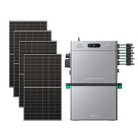 SolarFlow 2400 Pro met een extra accu en vier 500W panelen