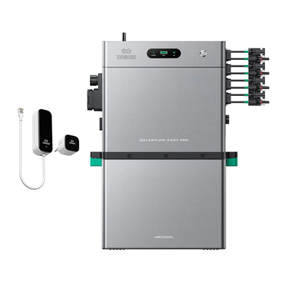 SolarFlow 2400 Pro met twee extra accu's en P1
