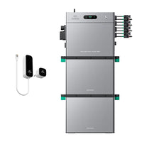 SolarFlow 2400 Pro met twee extra accu's en P1