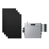 SolarFlow 2400 Pro met vier panelen van 450W