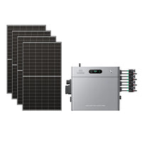 SolarFlow 2400 Pro met vier panelen van 500W