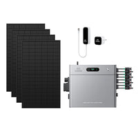 SolarFlow 2400 Pro met vier panelen van 450W en P1