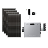 SolarFlow 2400 Pro met vier panelen van 500W en P1