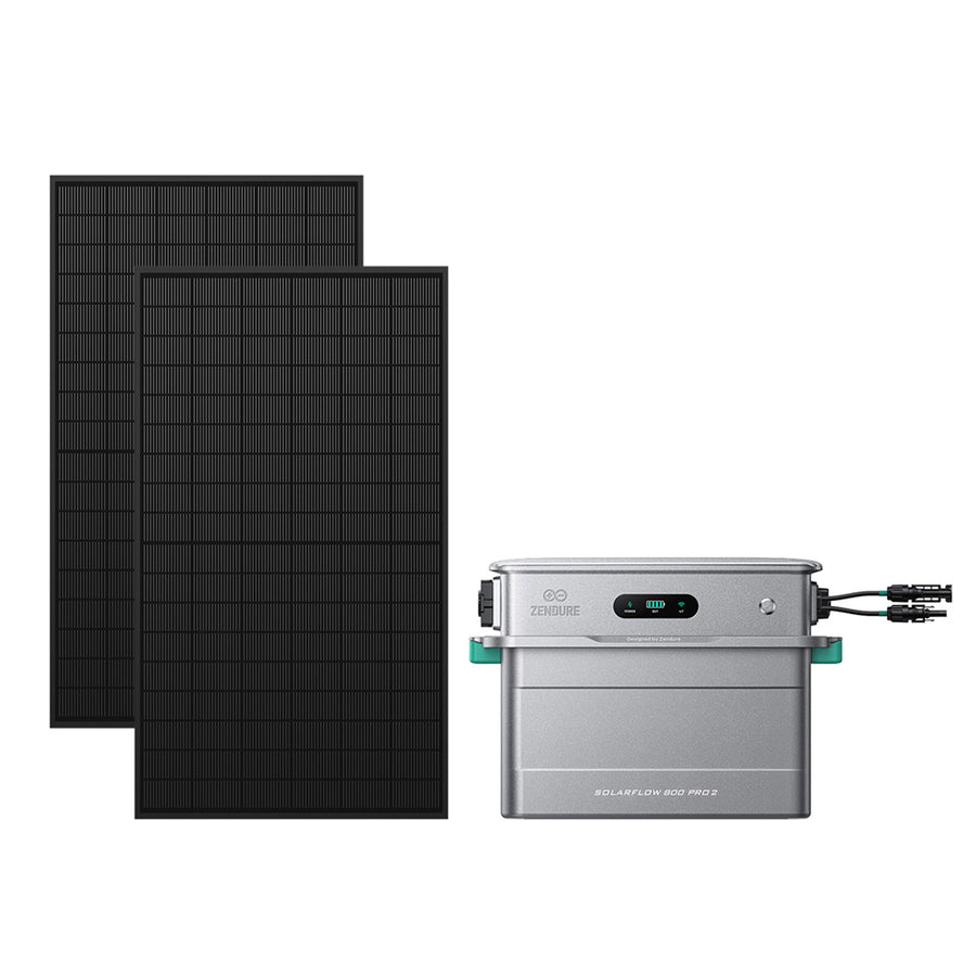 SolarFlow 800 Pro 2 met bifaciale zonnepanelen